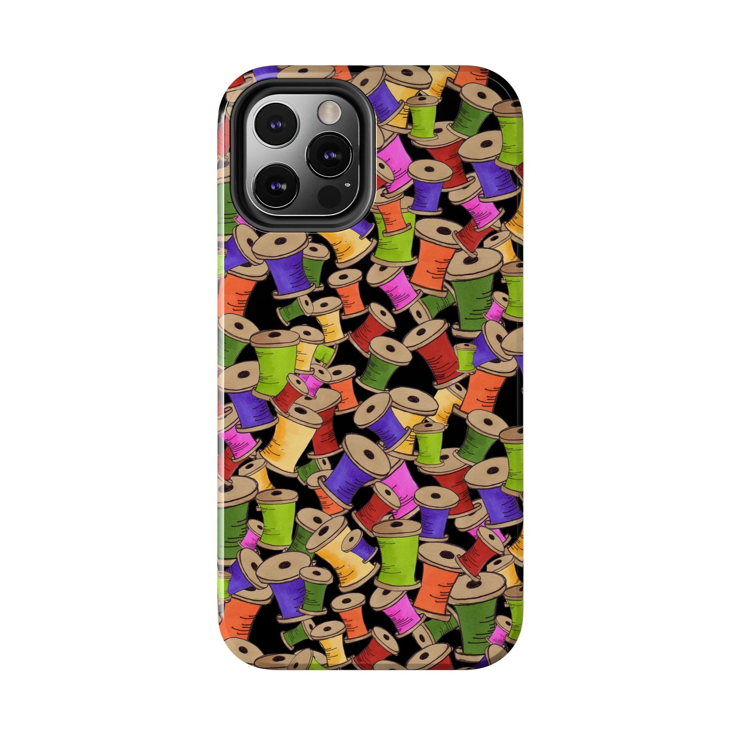 Spoolopoly Black Phone Case