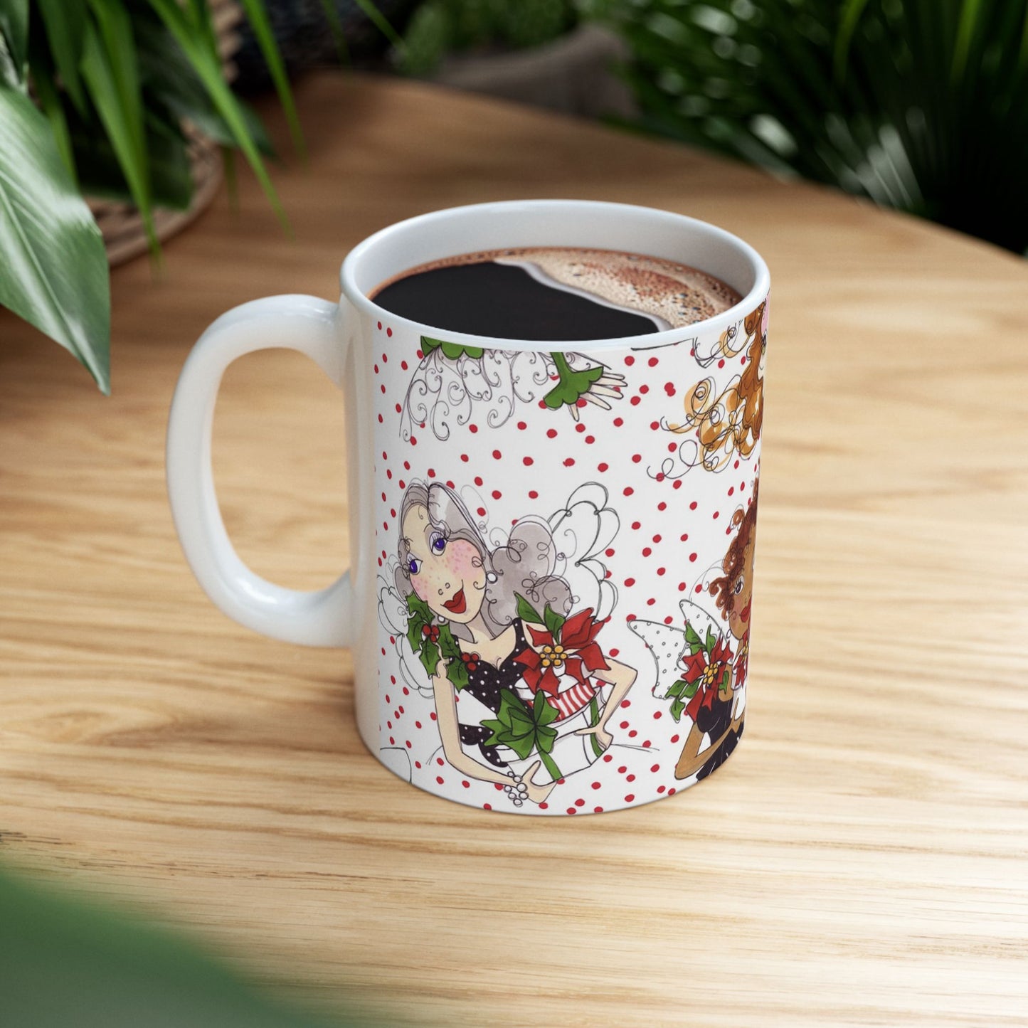 Fairy Toss White / Red Cup