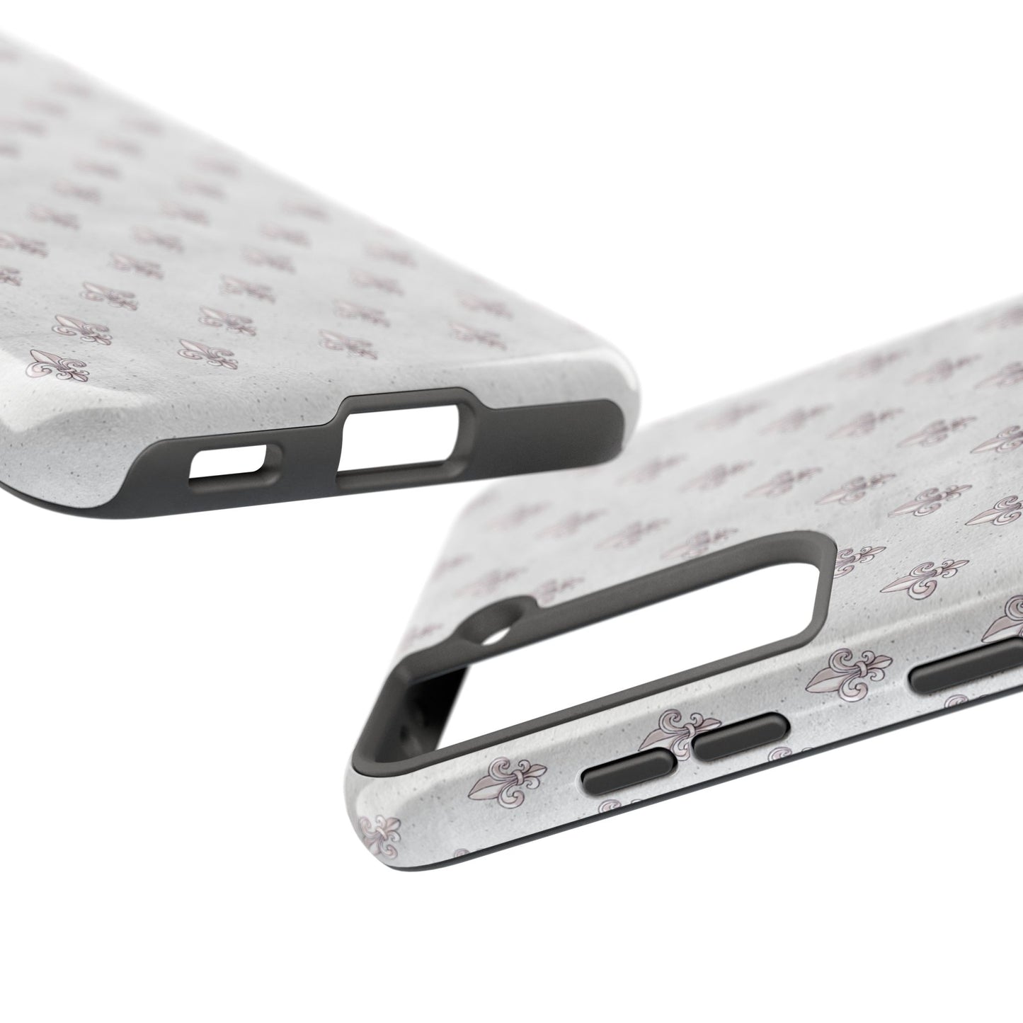 Fleurs Silver Phone Case