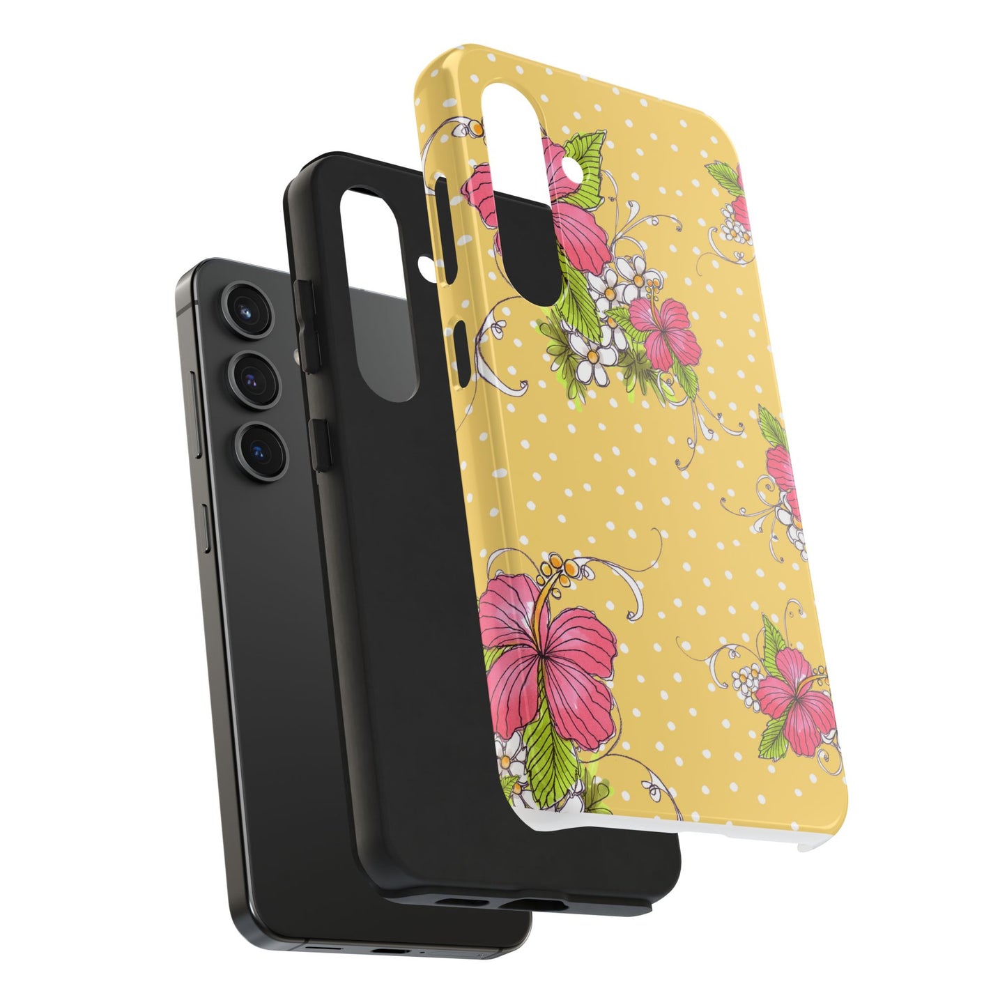 Lady Luau Yellow Phone Case