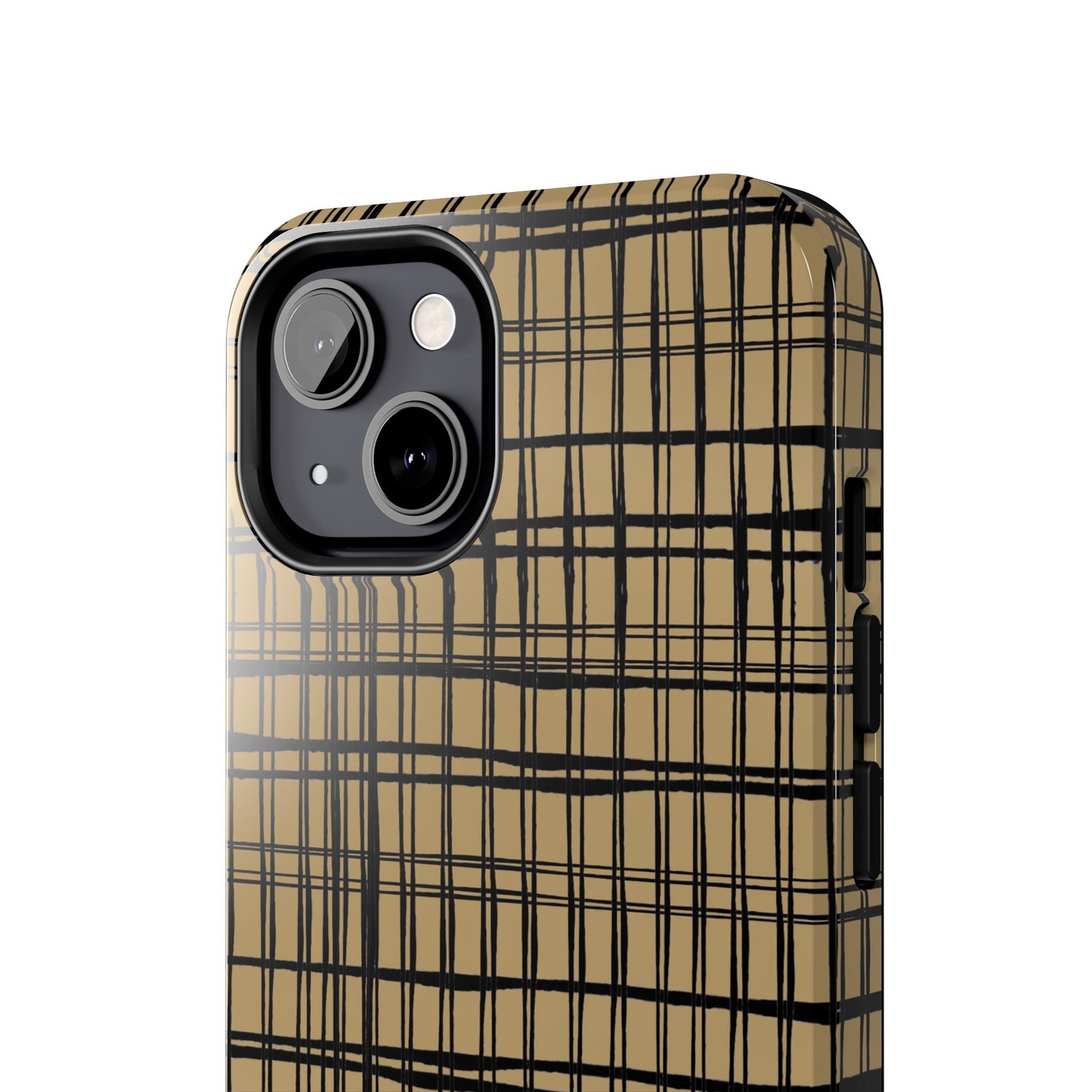 Doggie Fence Tan Phone Case