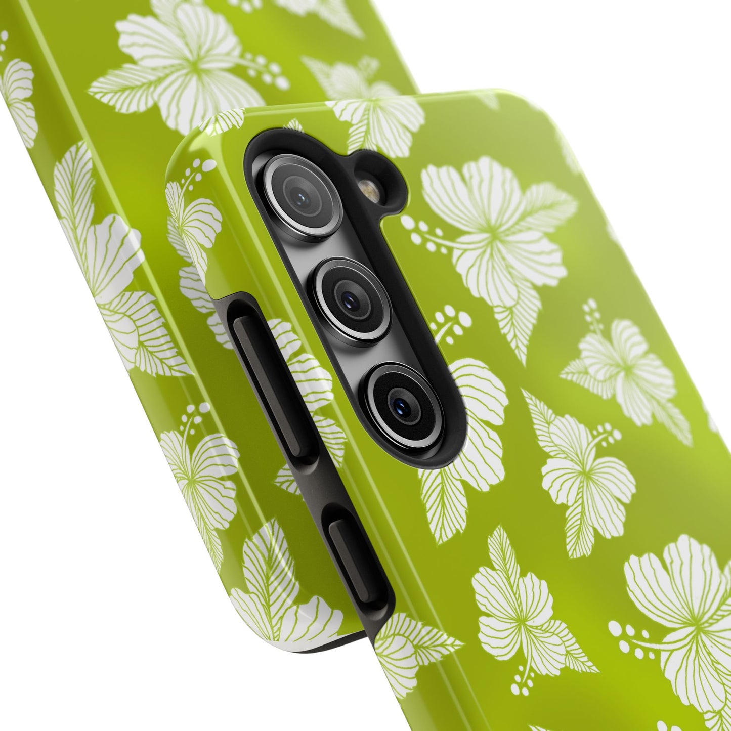 Hibiscus Green Phone Case