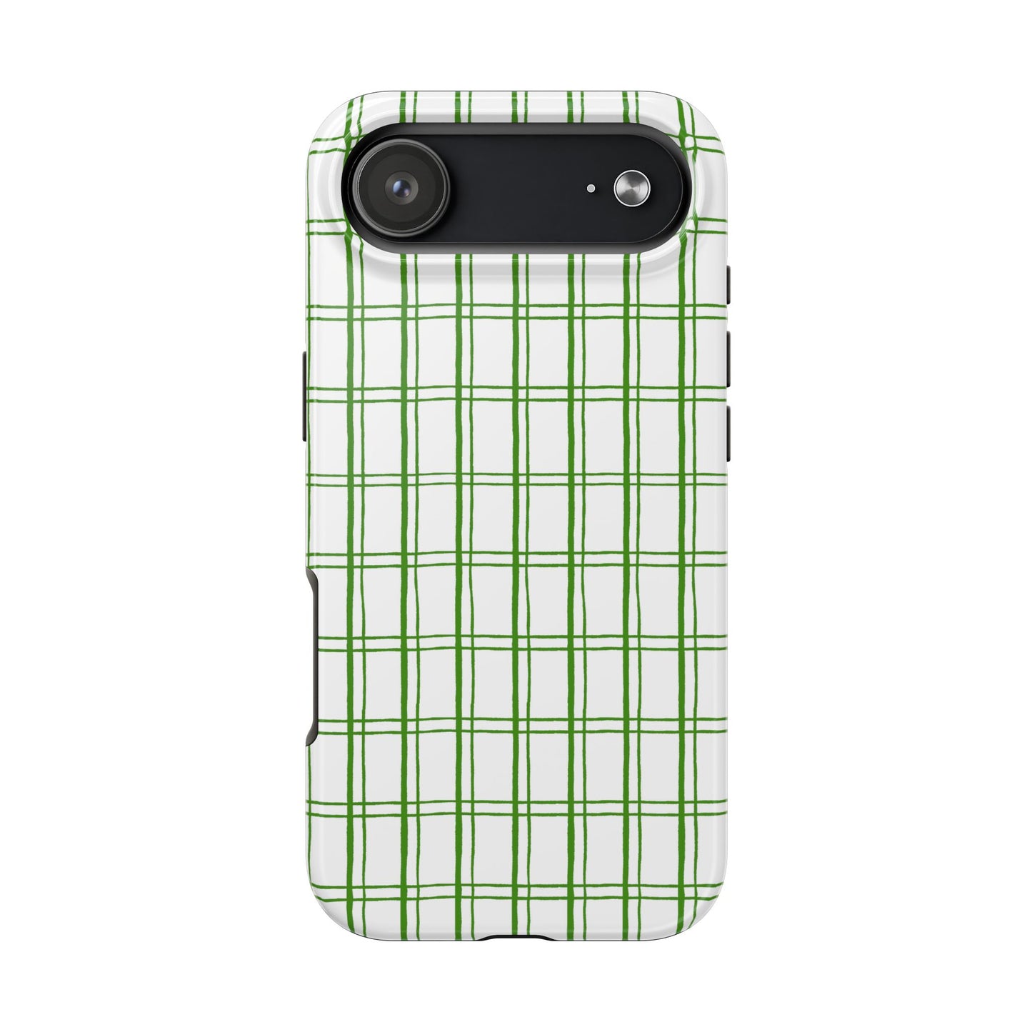 Kitchen Plaid White / Green Phone Case