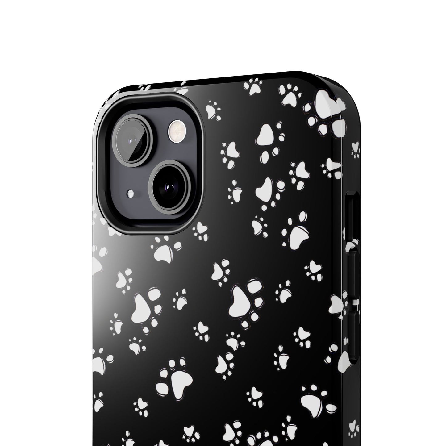 Paw Flakes Black Phone Case
