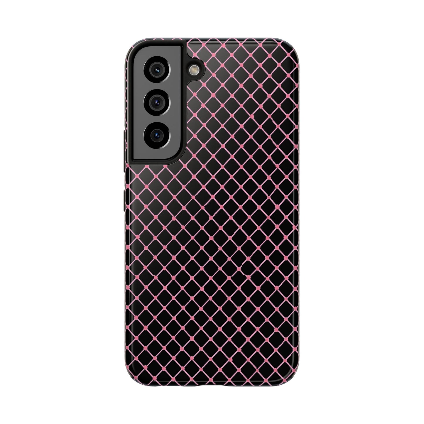 Cyclone Fence Black / Pink Phone Case