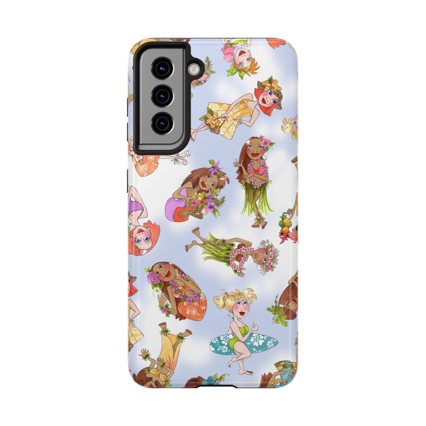 Island Toss Blue Sky Phone Case