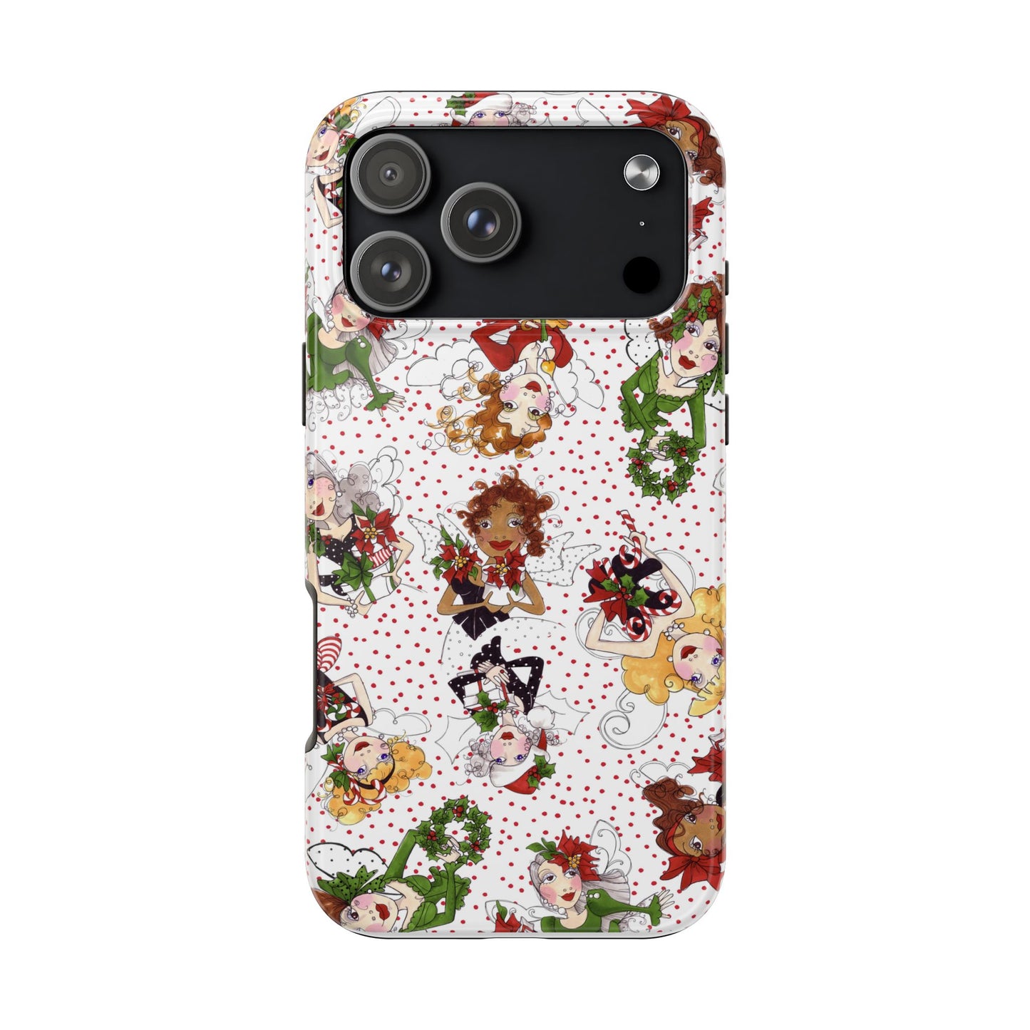 Fairy Toss White / Red Phone Case