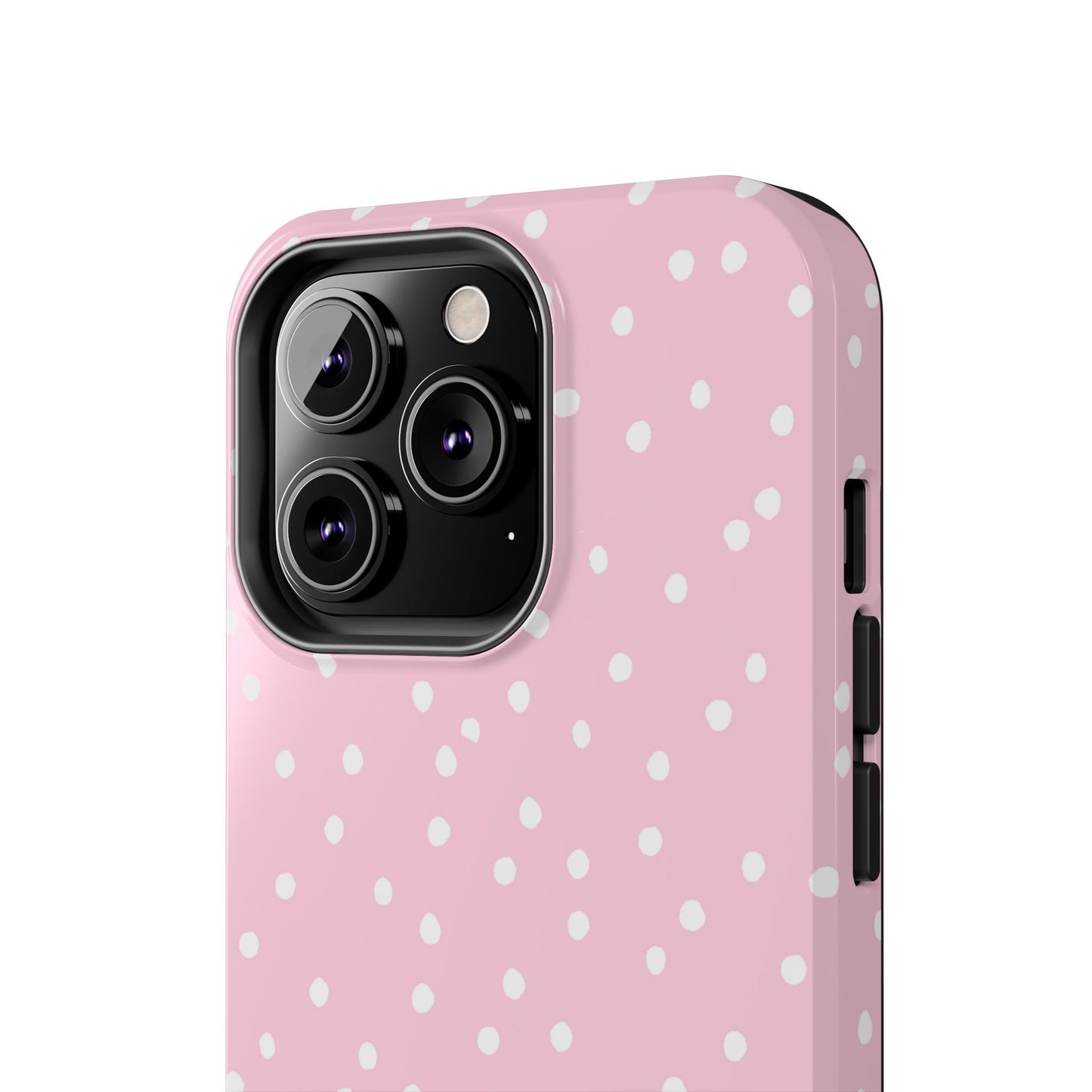 Space Dots Pink / White Phone Case