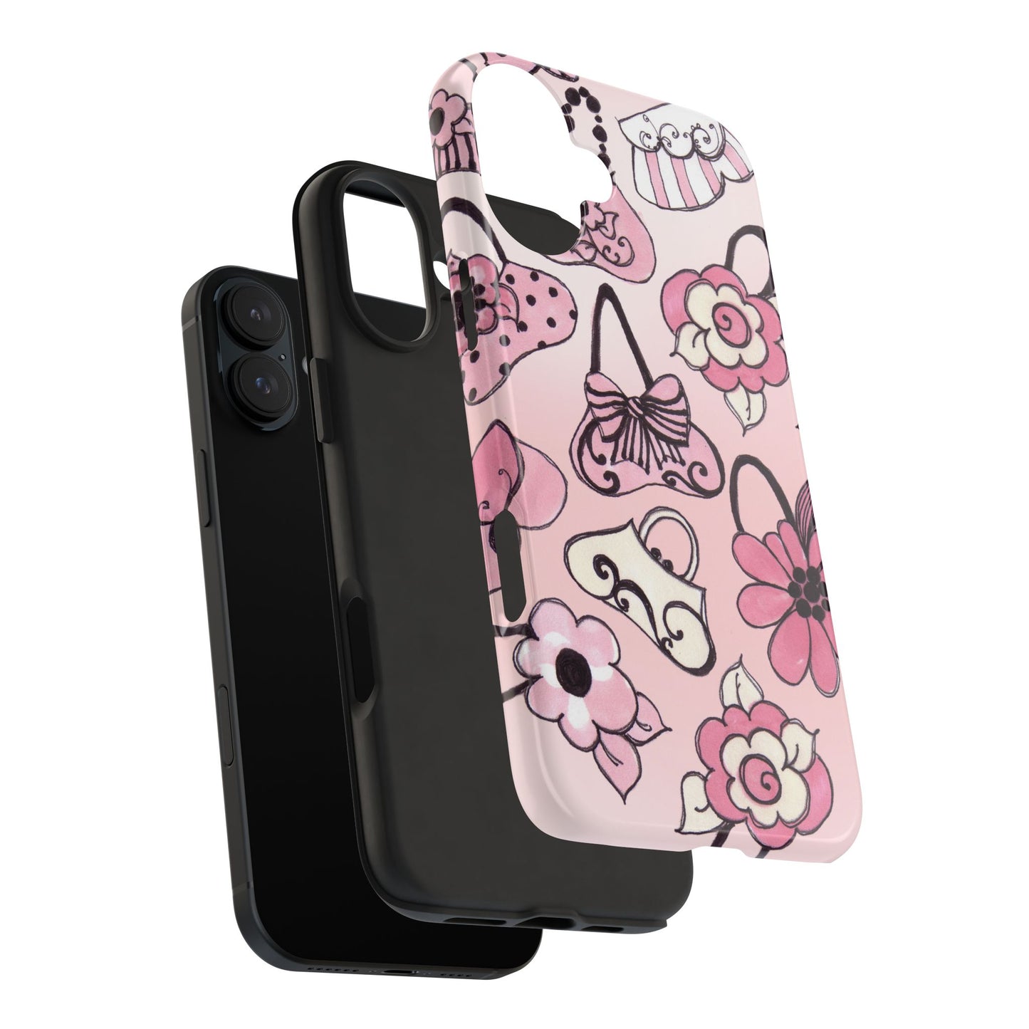 Cat Bags Pink Phone Case