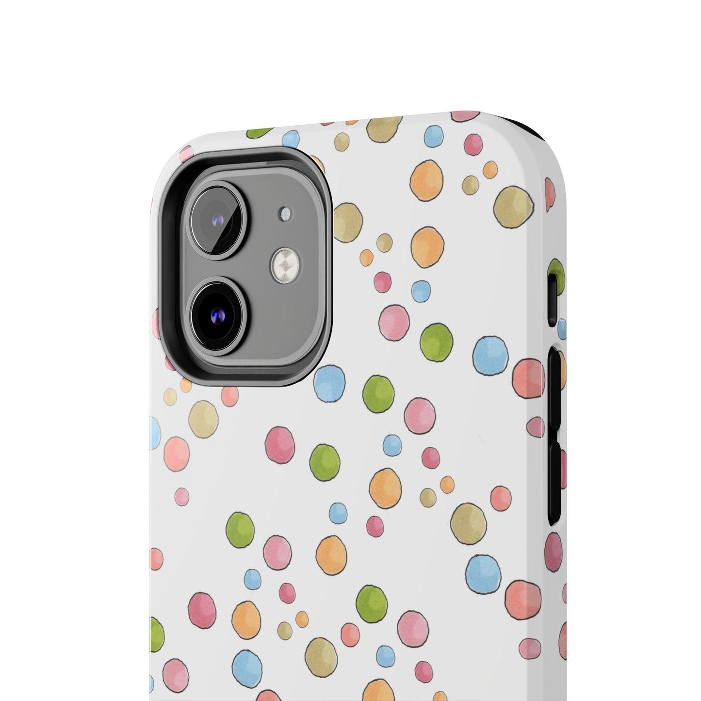 Clown Dots White Phone Case