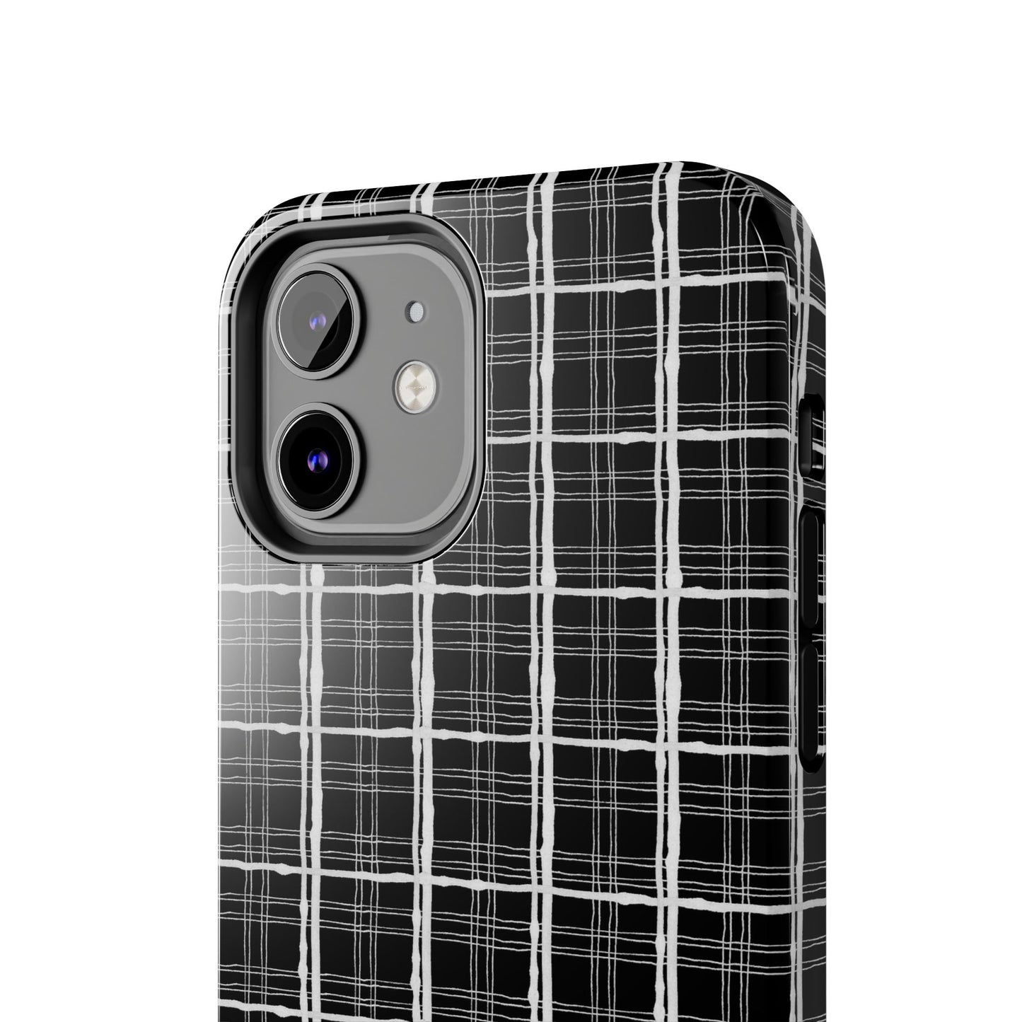Sophistiplaid Black / White Phone Case