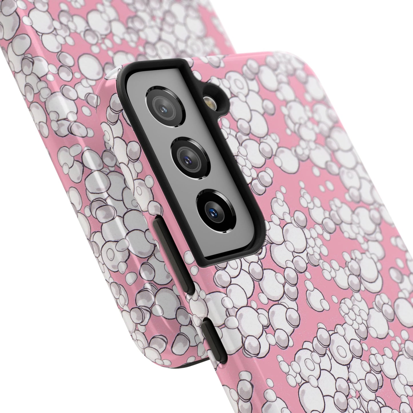 Bubble Dots Pink Phone Case