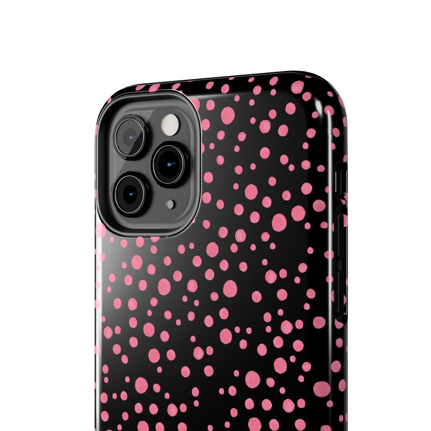 Balloon Dots Black / Pink Phone Case