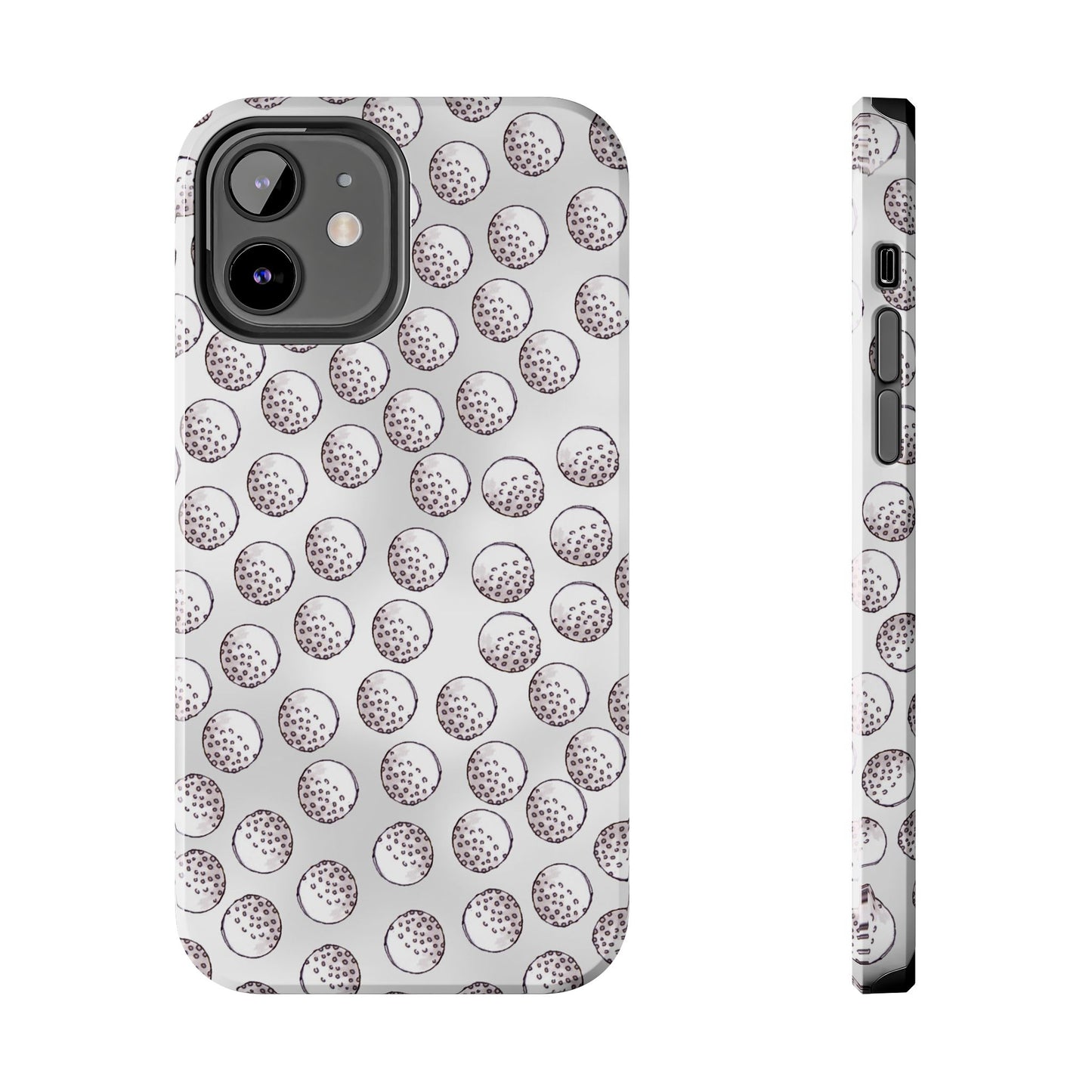Ball Dots Gray Phone Case
