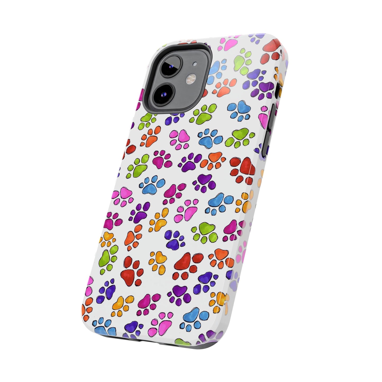Fancy Paws White Phone Case