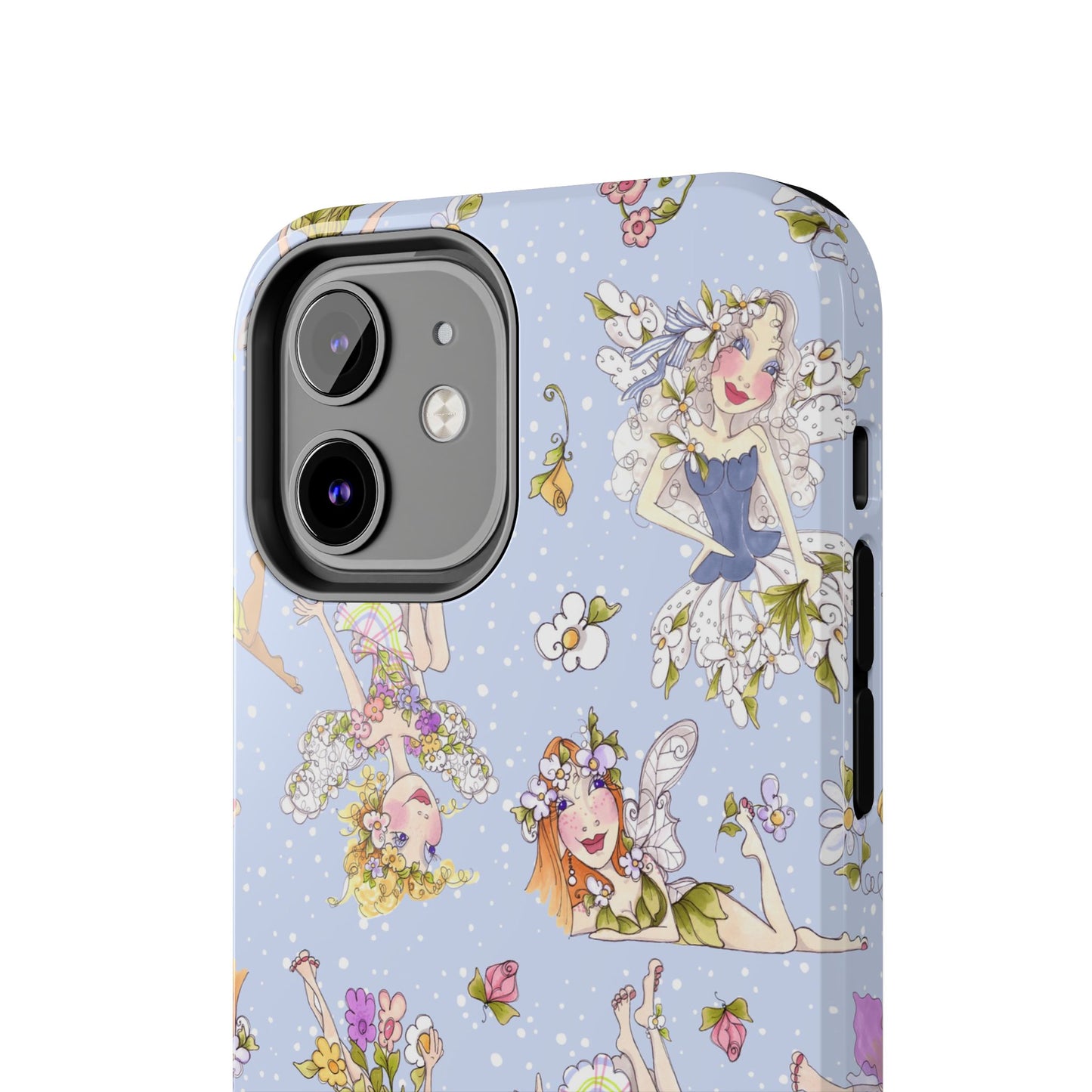 Tossed Fairies Blue Phone Case
