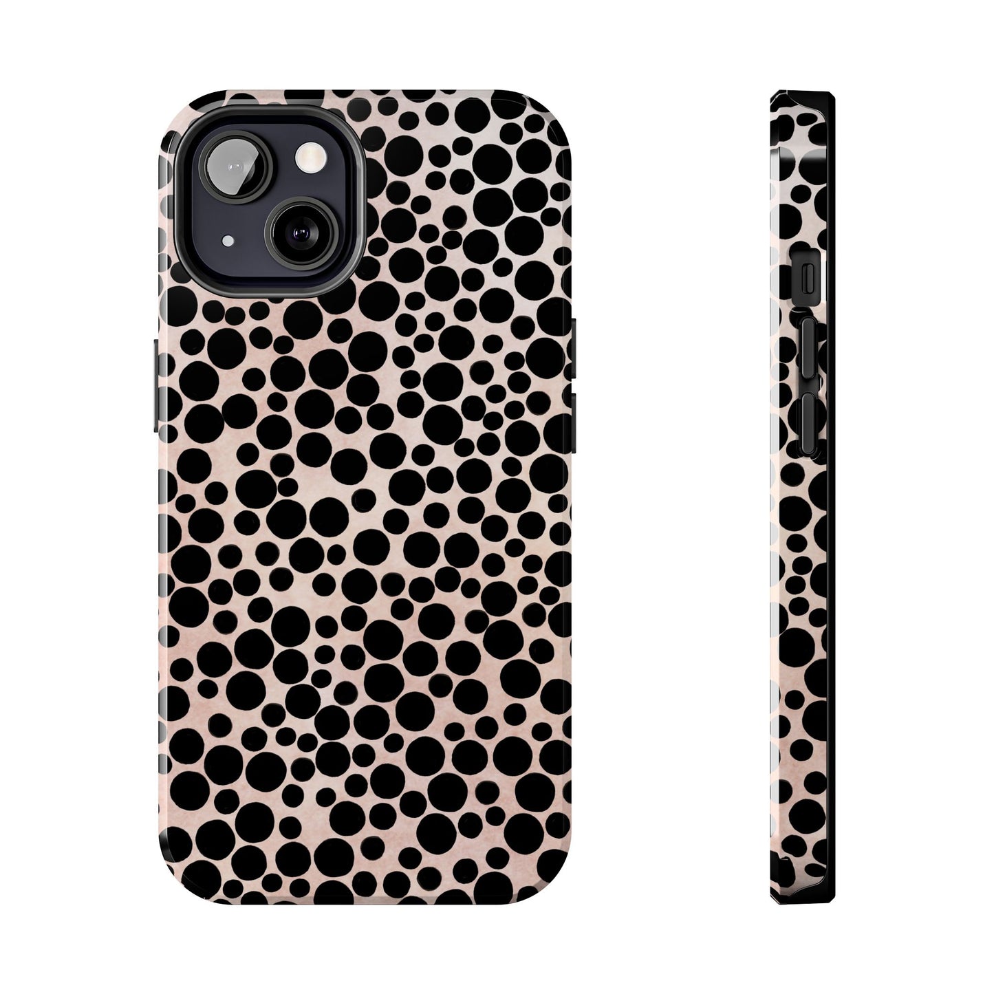 Felt Dots Pink Phone Case