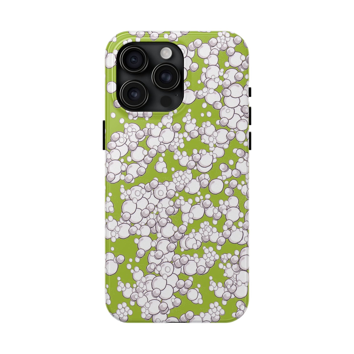 Bubble Dots Green Phone Case
