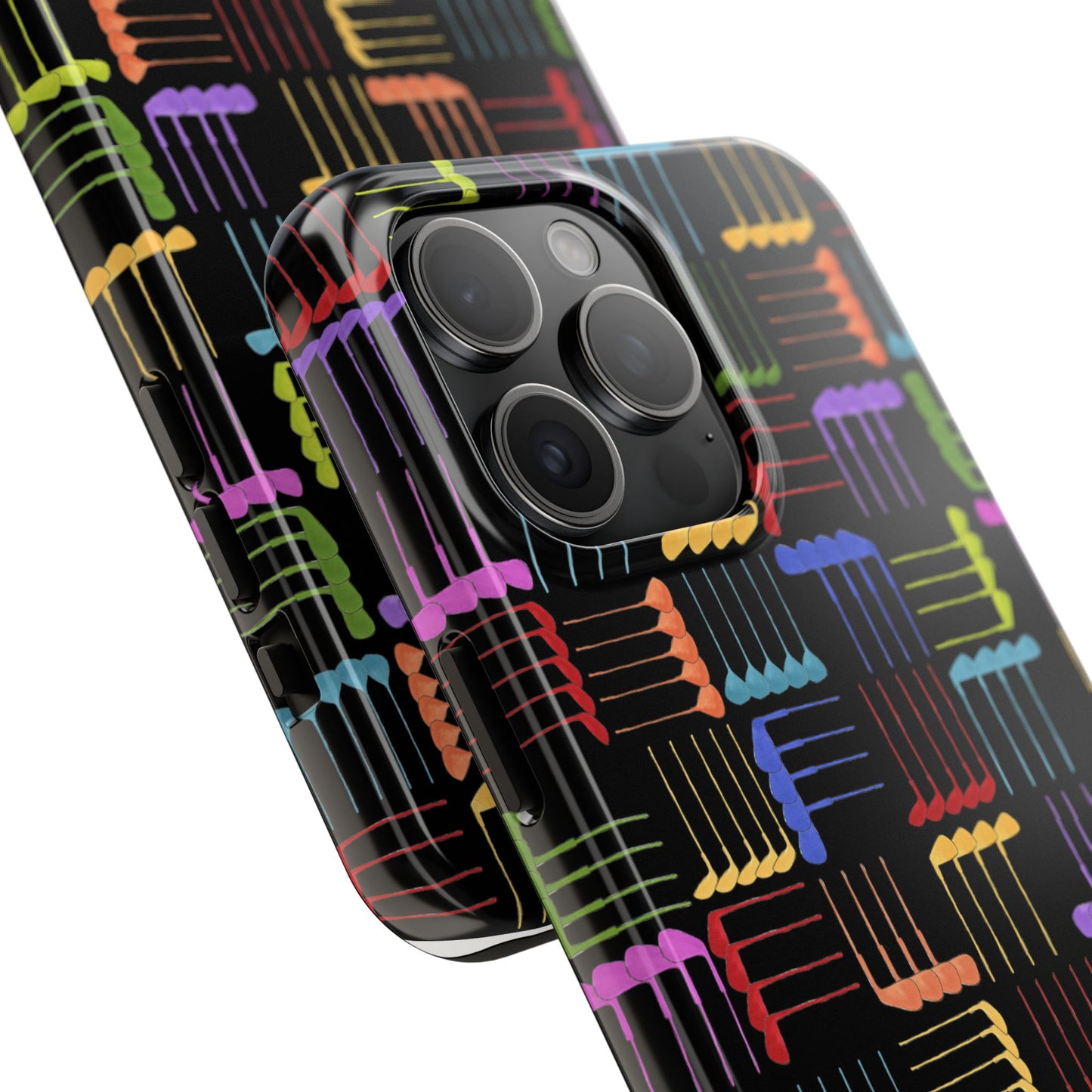 Club Weave Black Phone Case