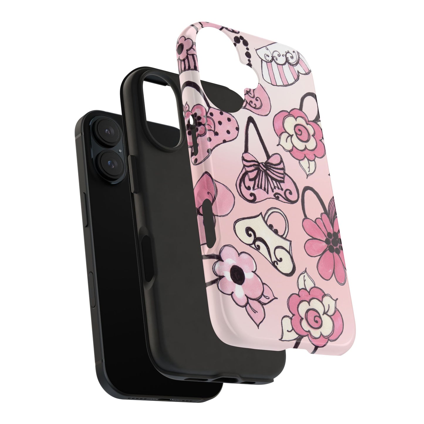 Cat Bags Pink Phone Case