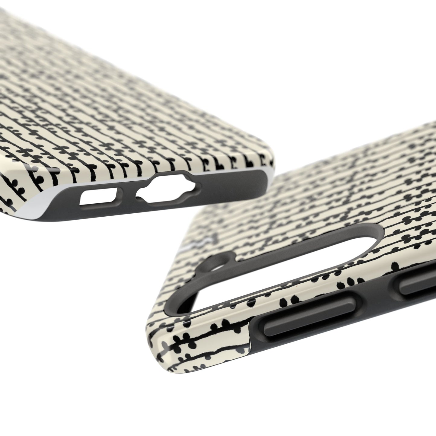 Loopy Stripe Bone Phone Case