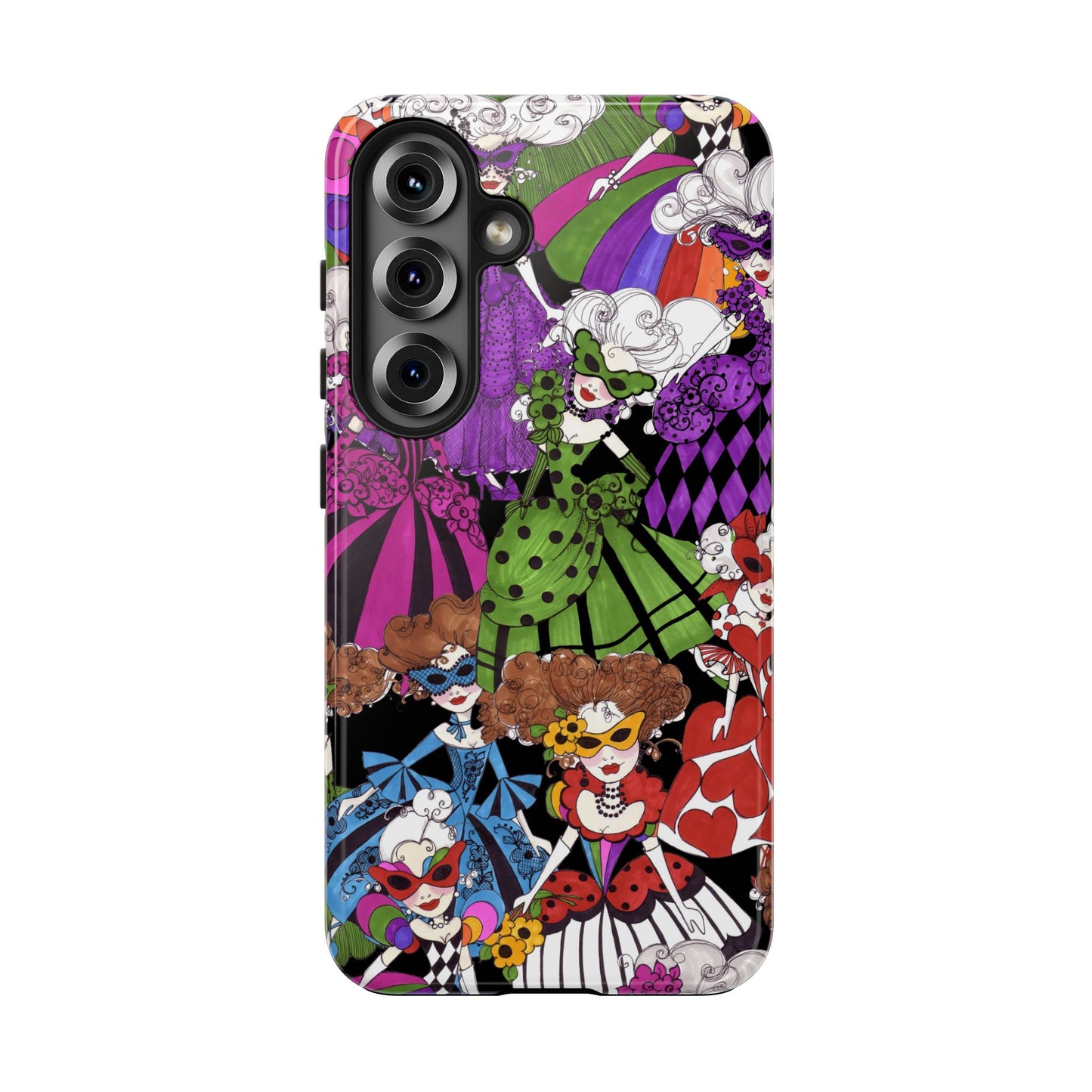Crowded Dance Floor Black Phone Case