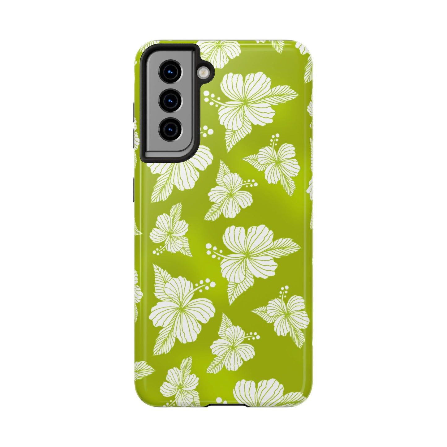 Hibiscus Green Phone Case