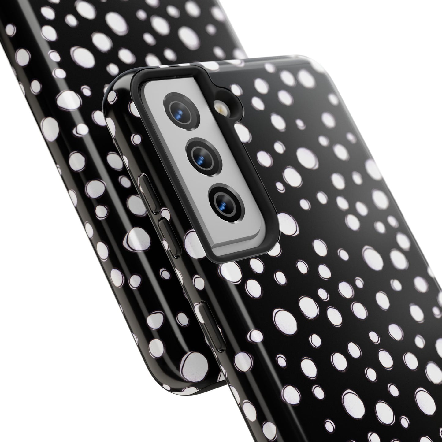 Pot Dots Black Phone Case