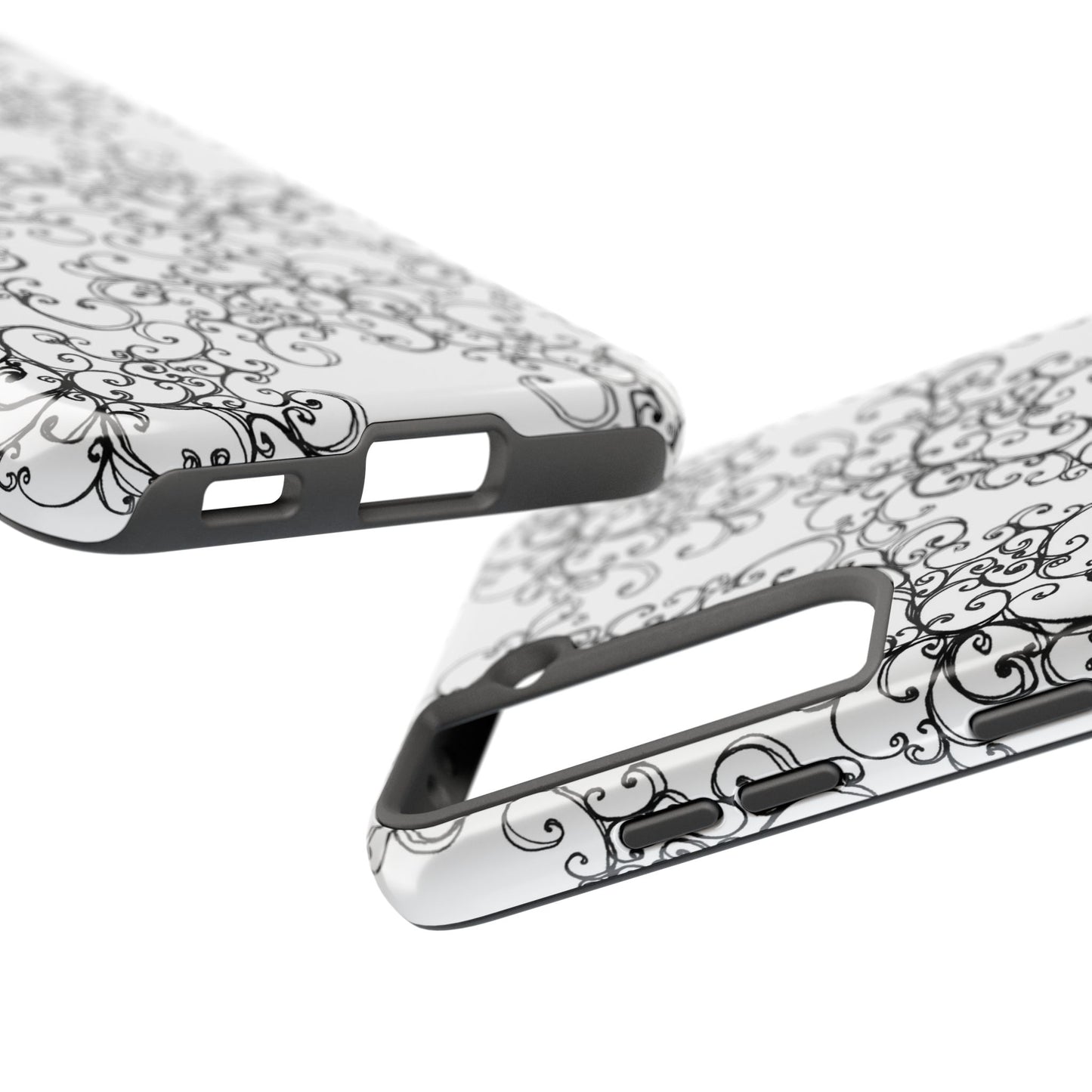 Poodle Scroll Phone Case