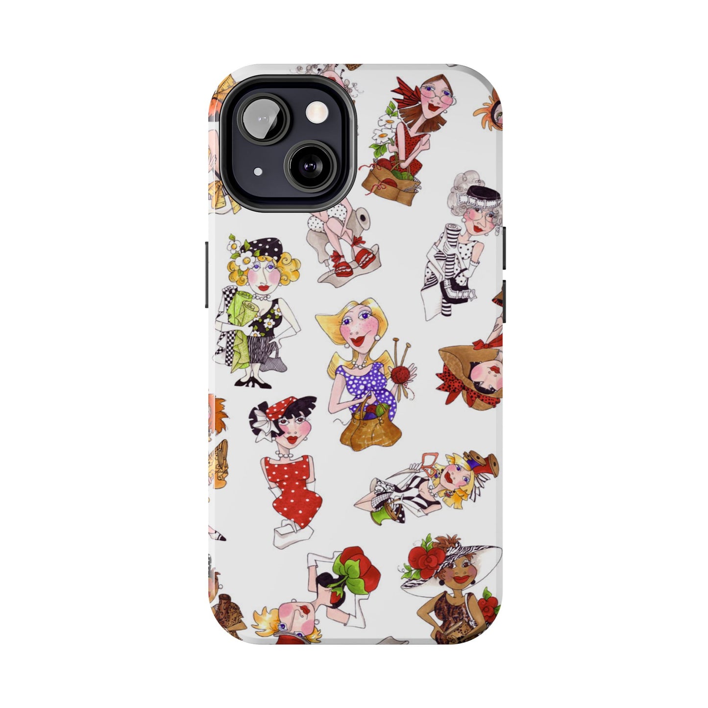 Creative Toss White Phone Case
