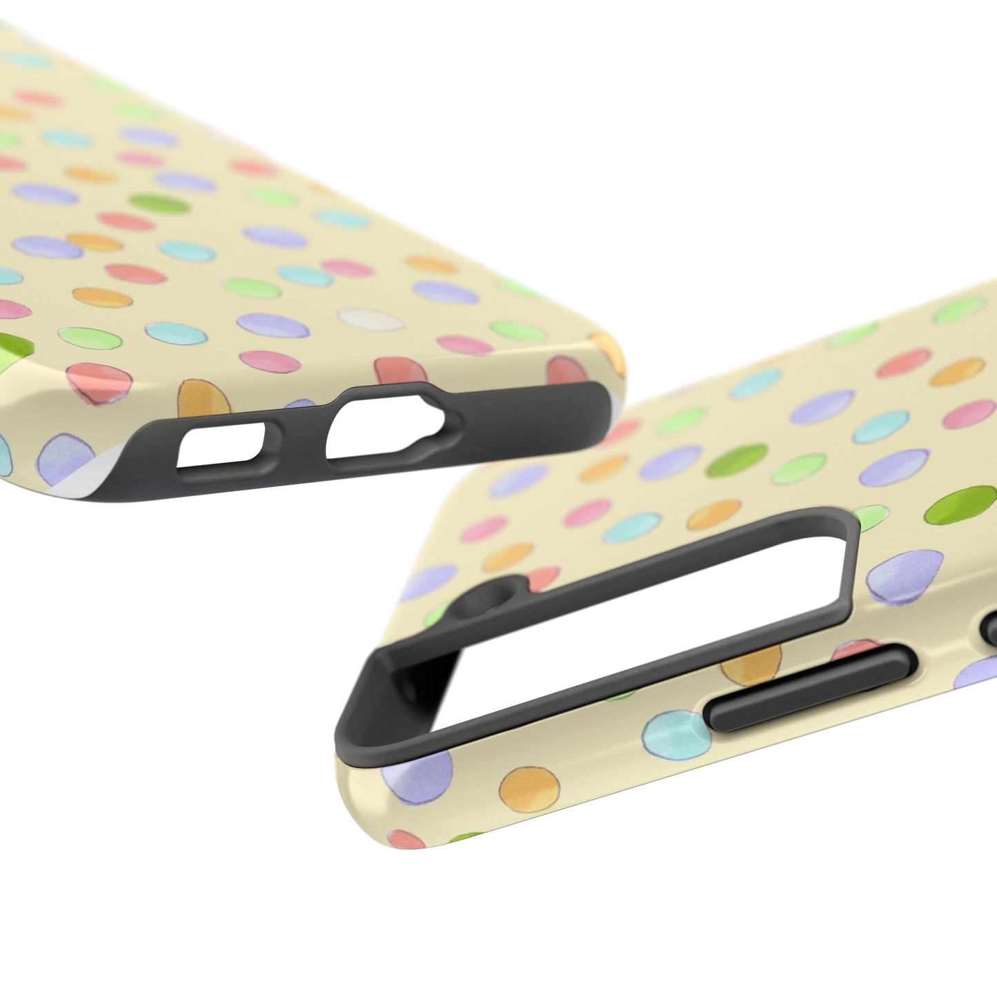 Happy Dots Yellow Phone Case
