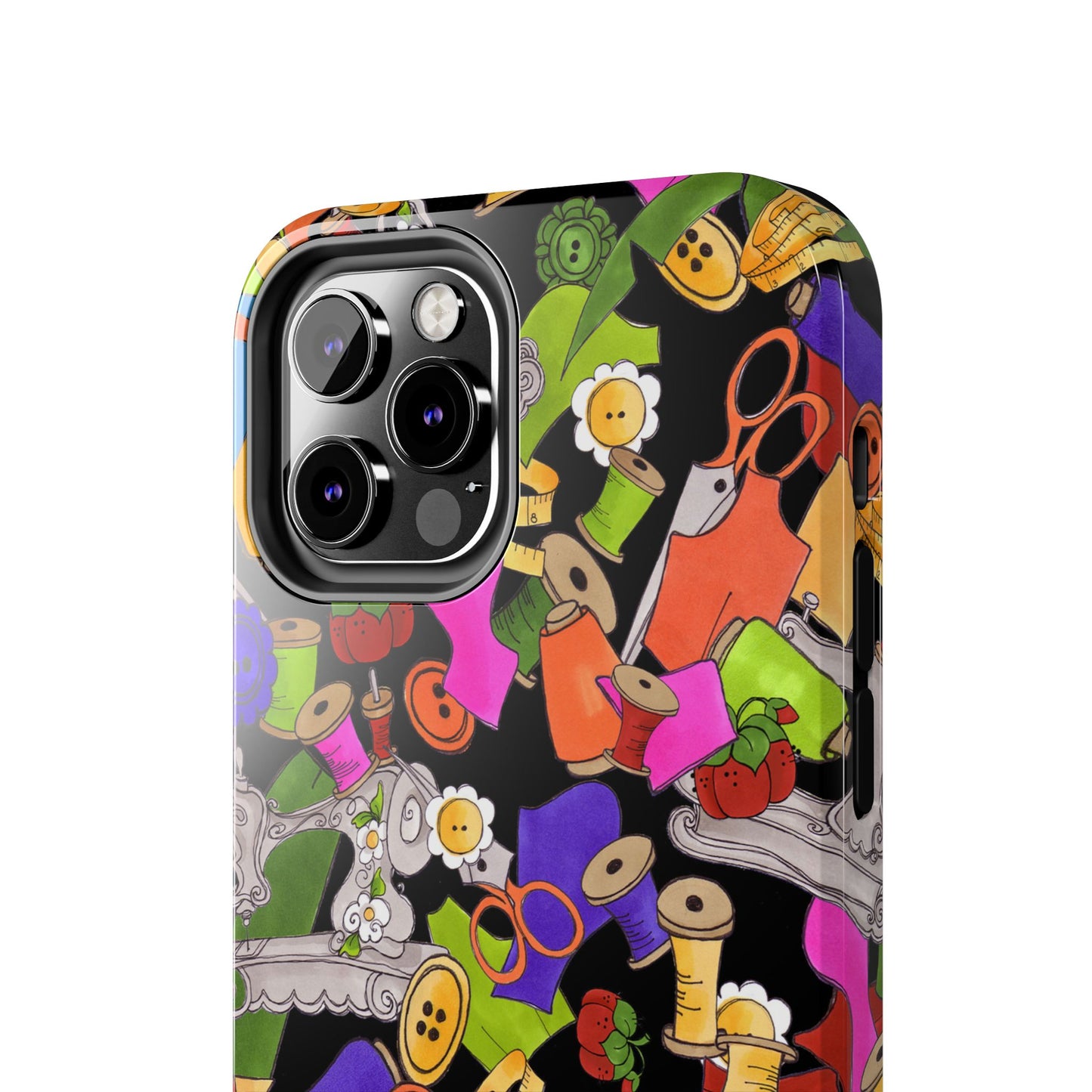 Kaleidasew Black Phone Case