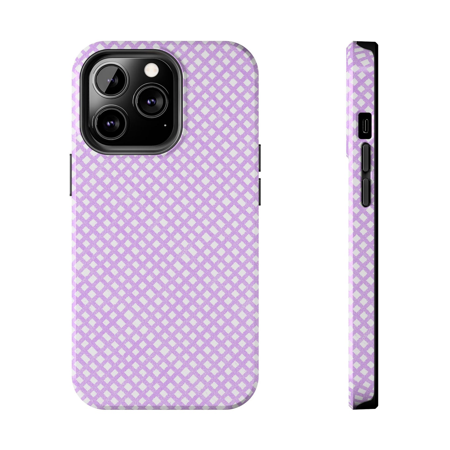 Bias Check Lilac Phone Case
