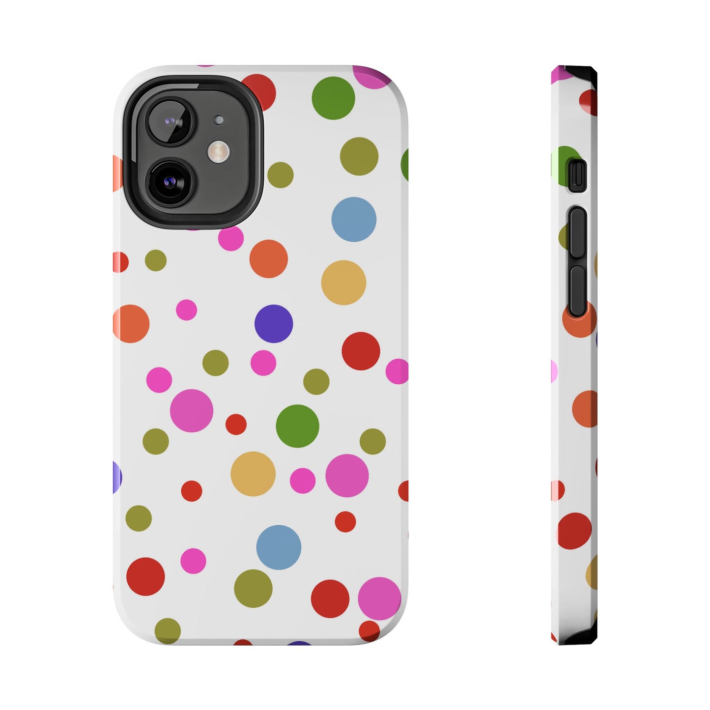 Dot Assortment White Phone Case