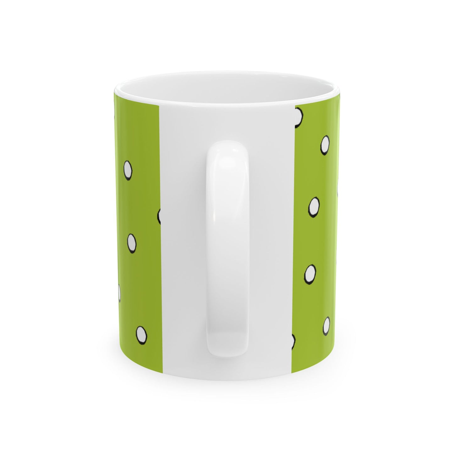 Dark Dots Lime Cup