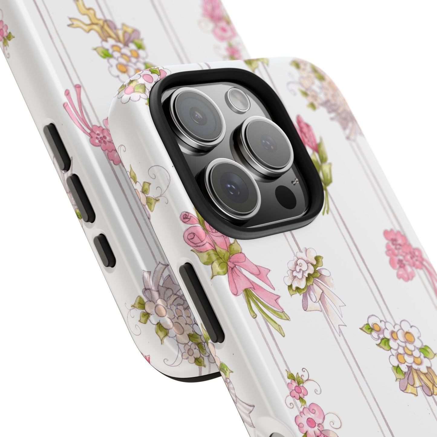 Bouquet Stripe Phone Case