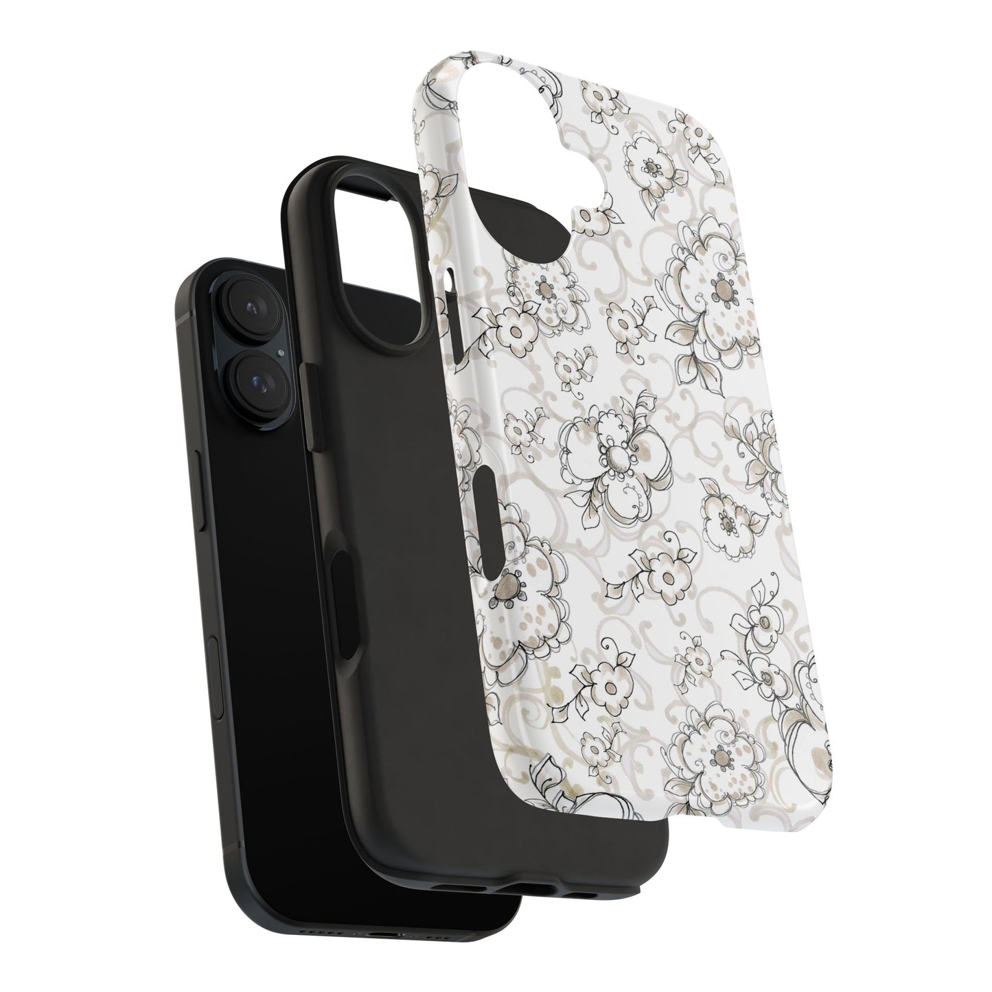Angel Flowers Phone Case