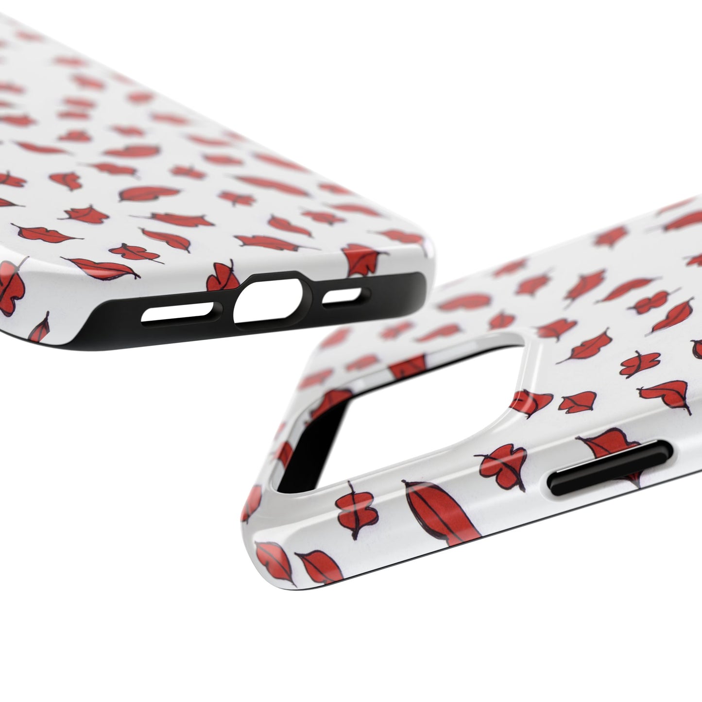 Autumn Lips White Phone Case