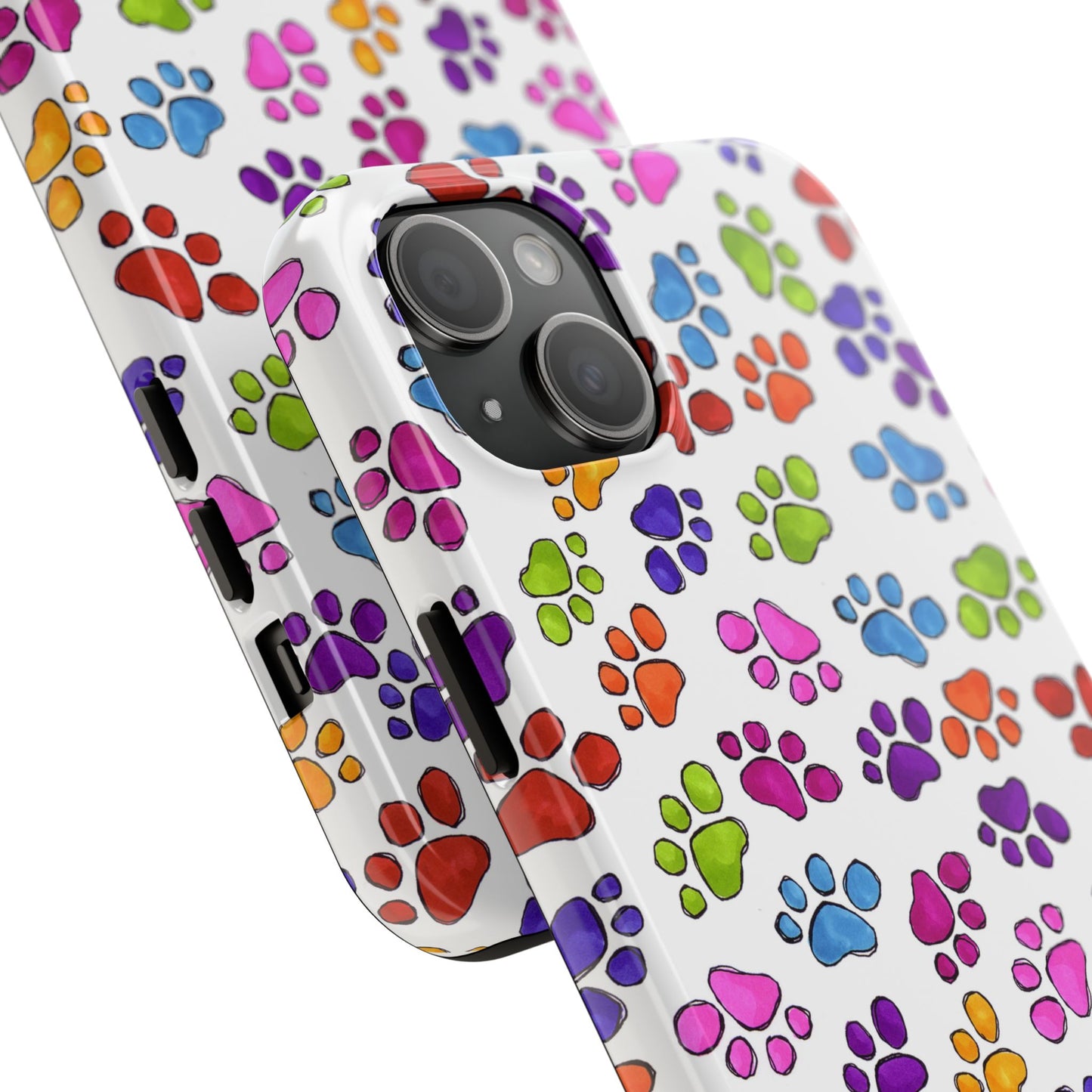 Fancy Paws White Phone Case