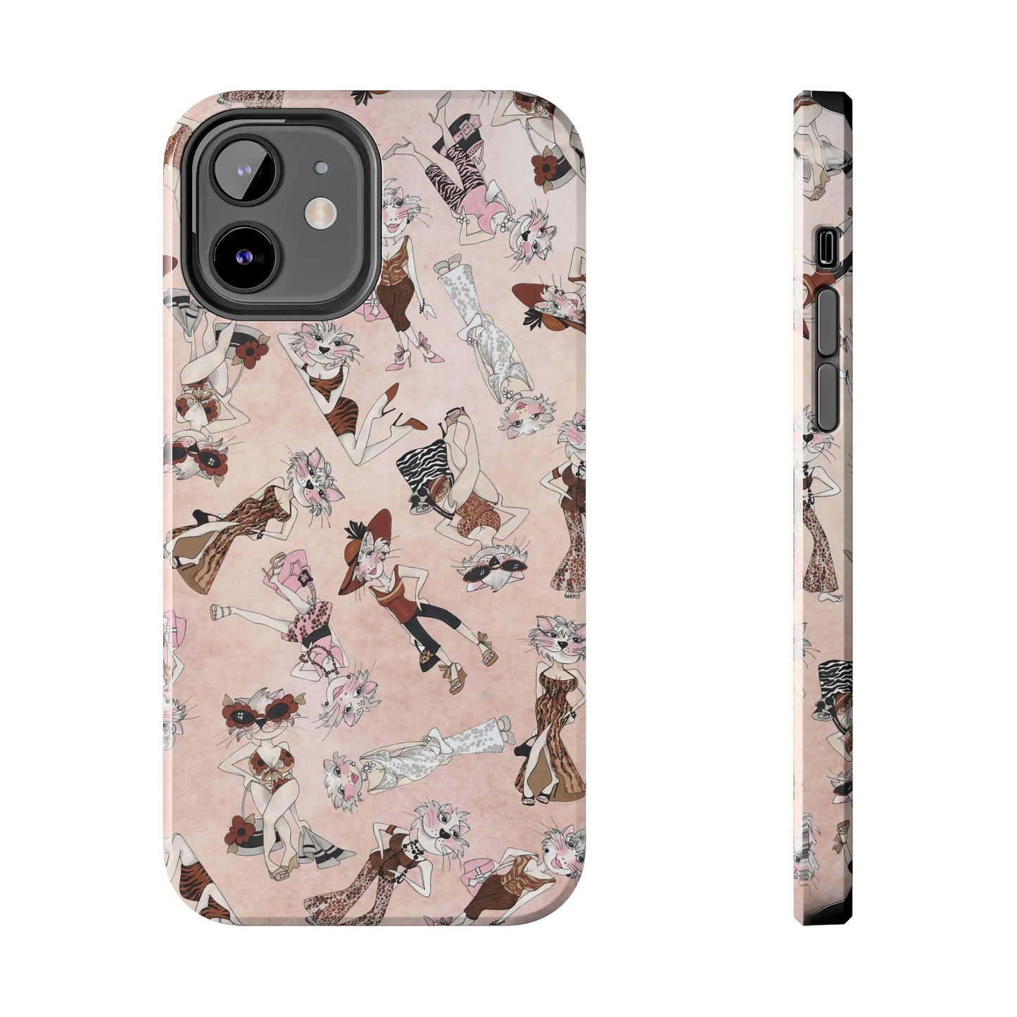 Spotted Lilies Pink Phone Case