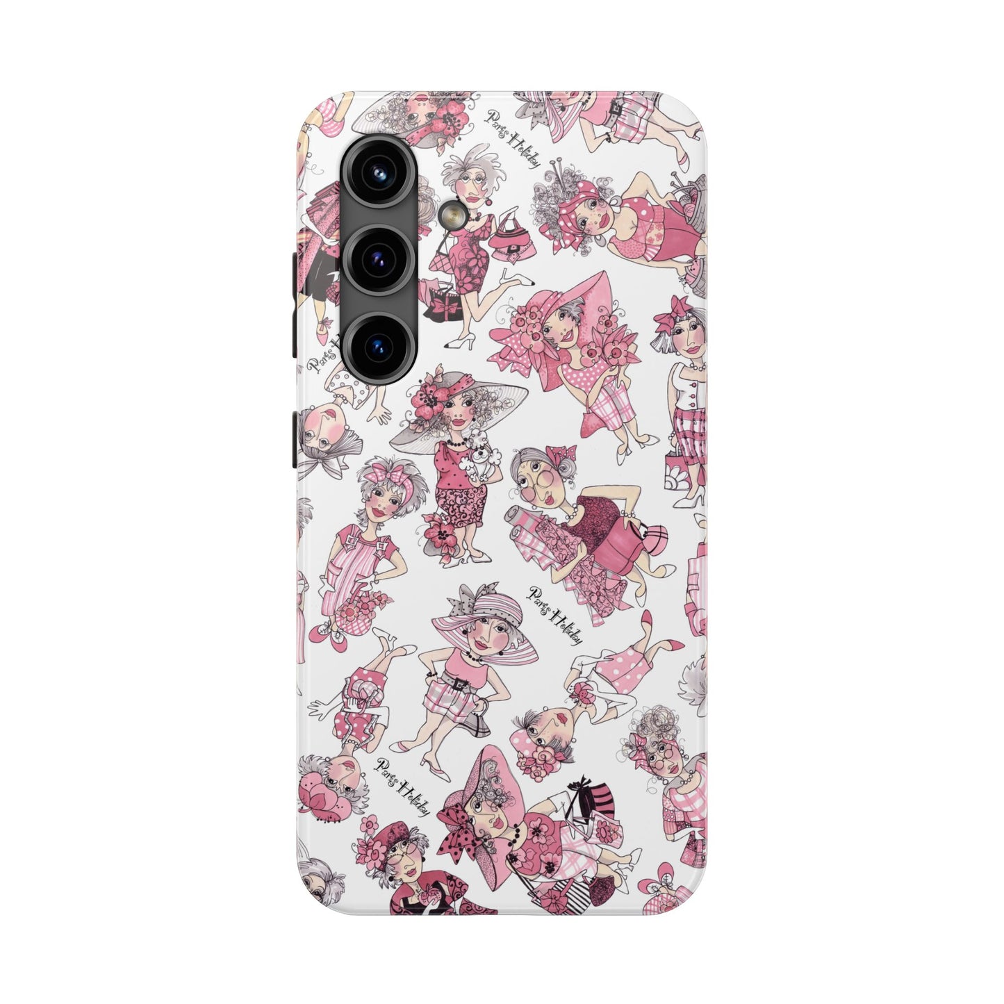 Parisians White Phone Case