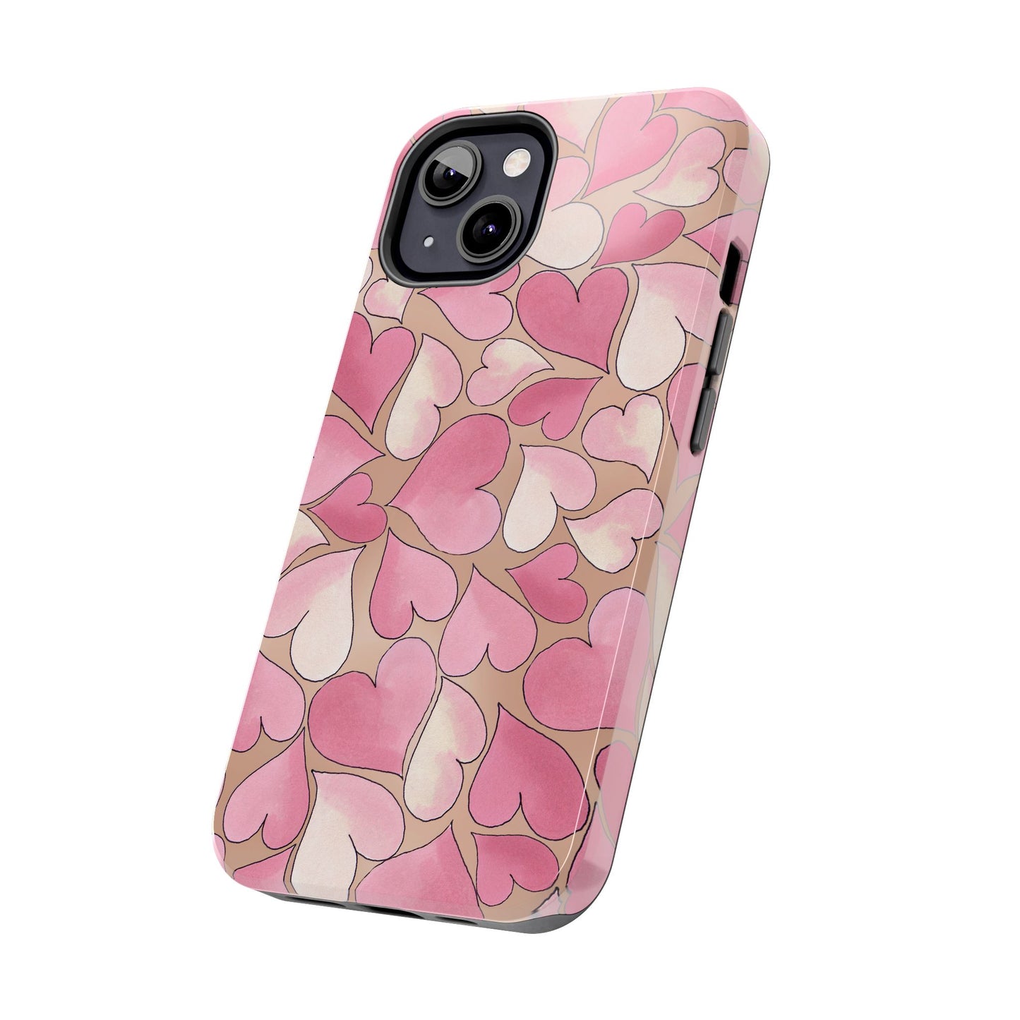 Hearts Malt Phone Case