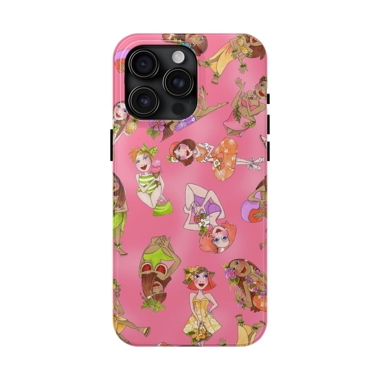 Island Toss Pink Phone Case