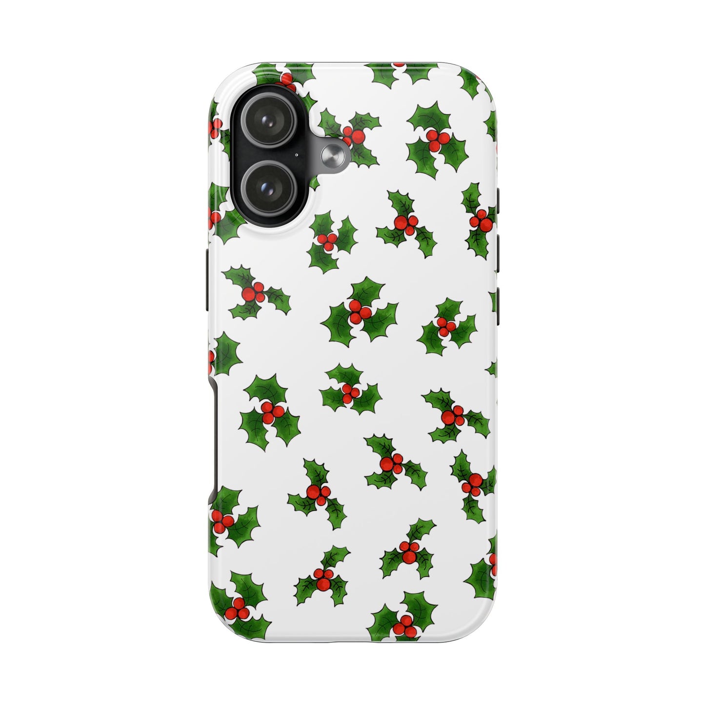 Lotsa Holly White Phone Case