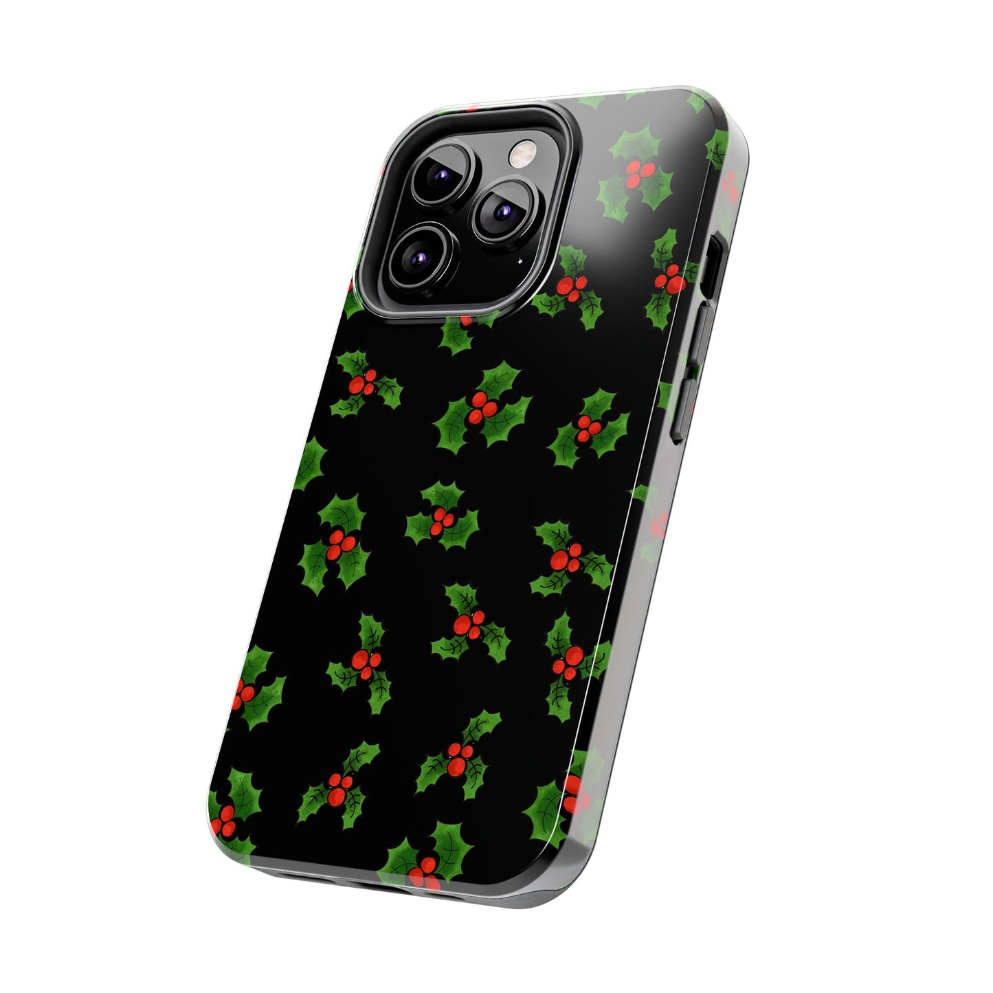 Lotsa Holly Black Phone Case