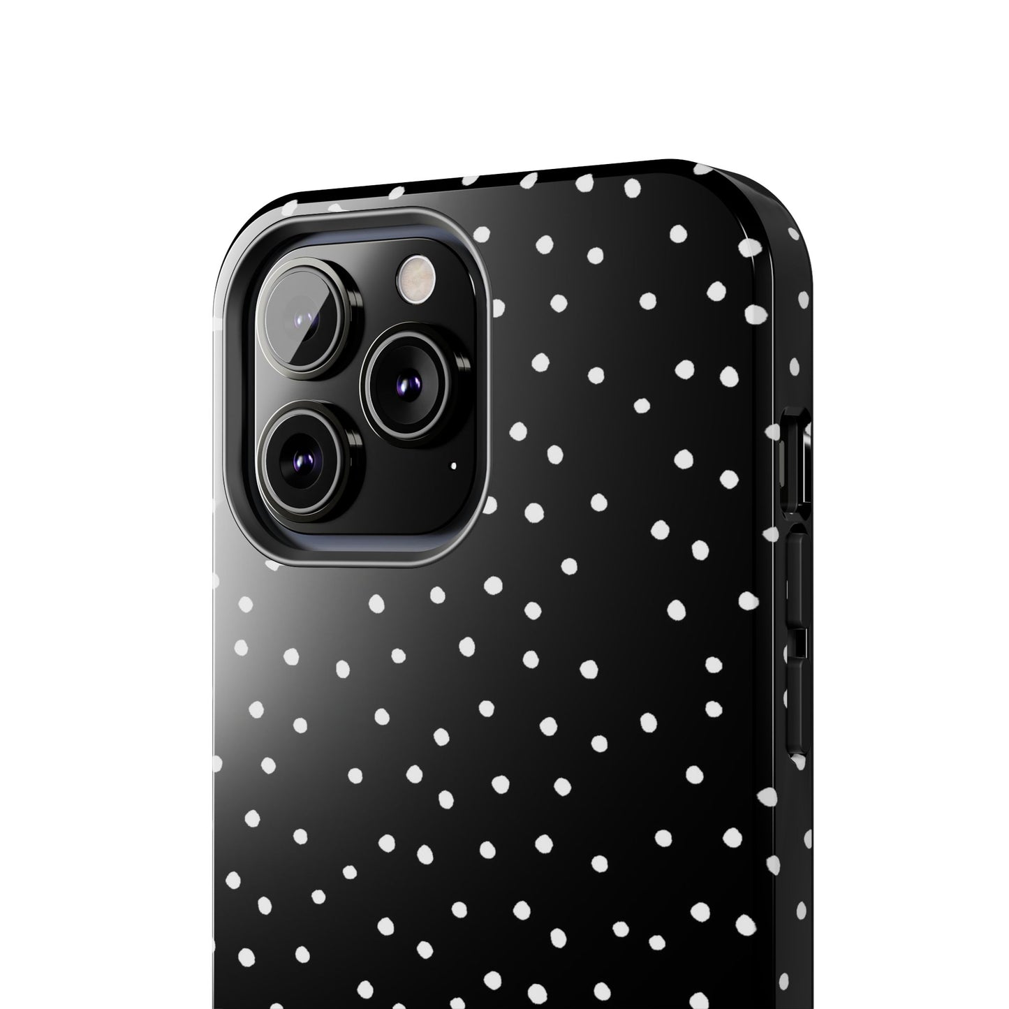 Dinky Dots Black / White Phone Case