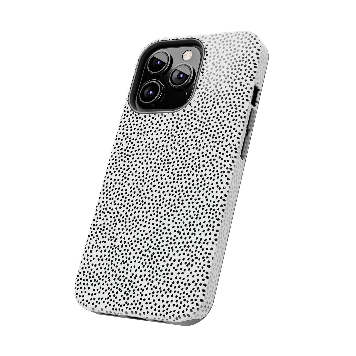 Baby Dots White / Black Phone Case