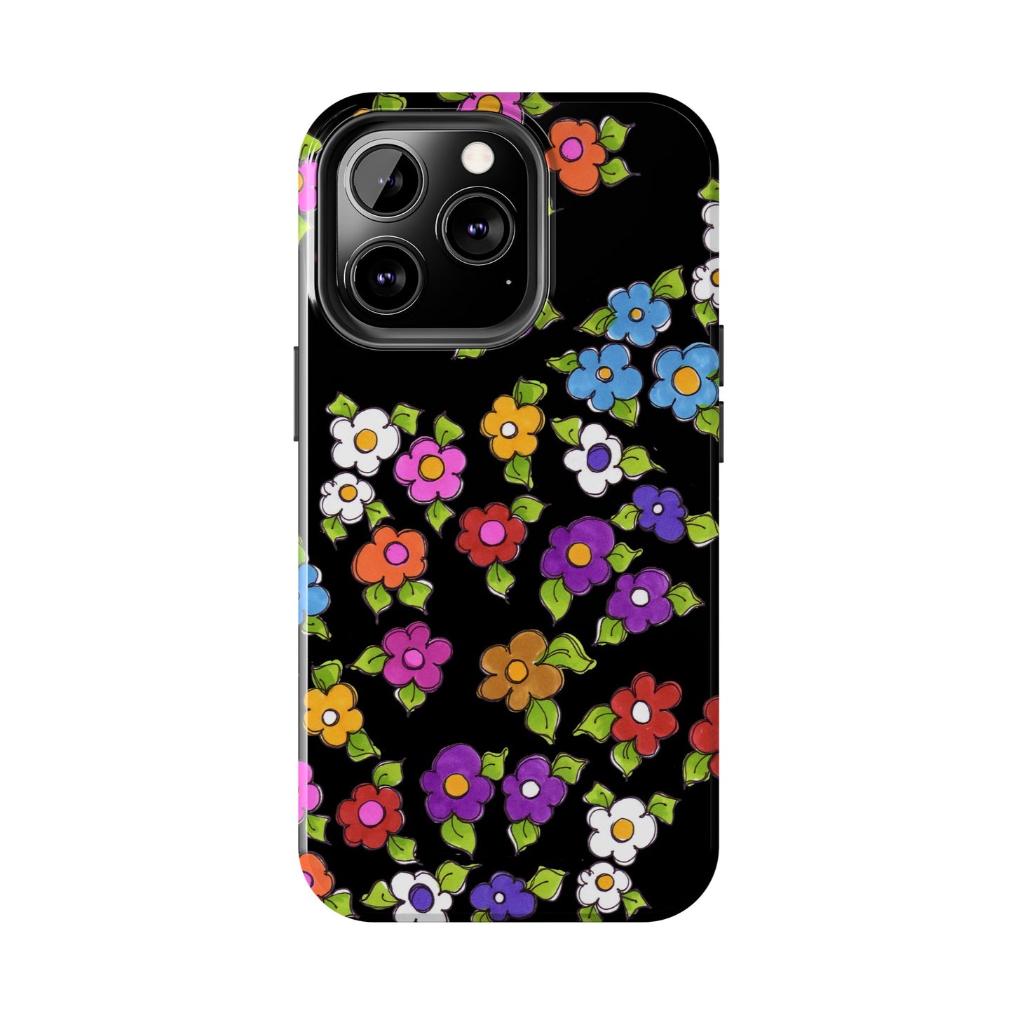 Fancy Dog Daisies Phone Case