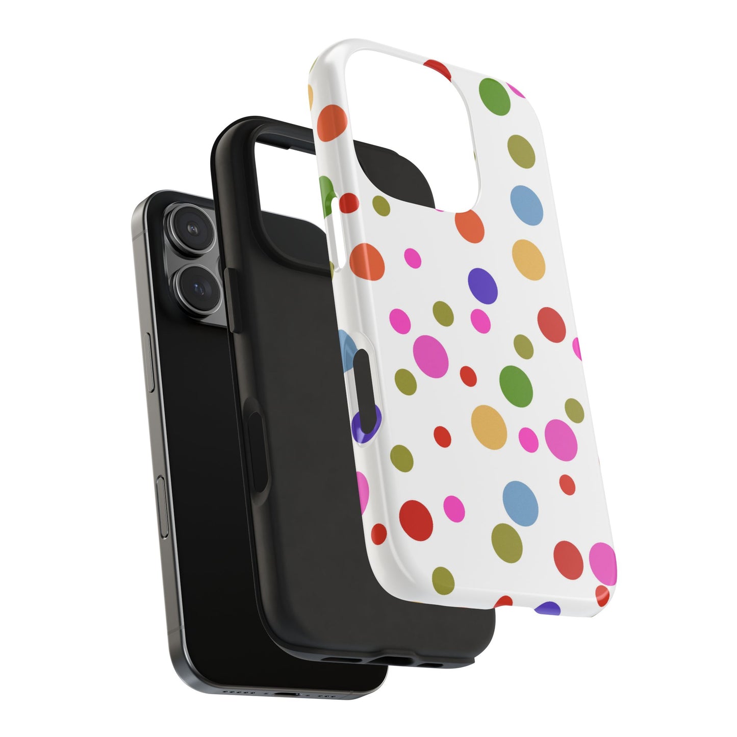 Dot Assortment White Phone Case