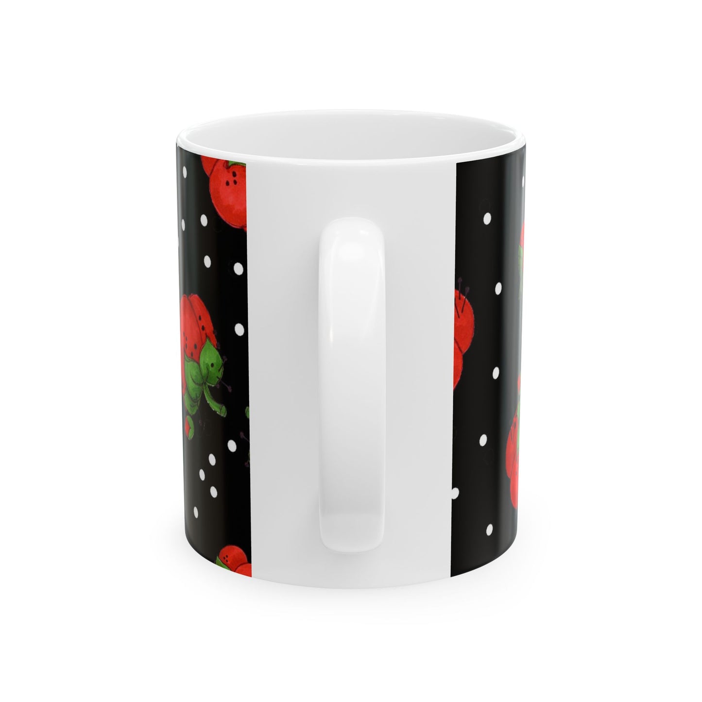 Pin Dots Black Cup